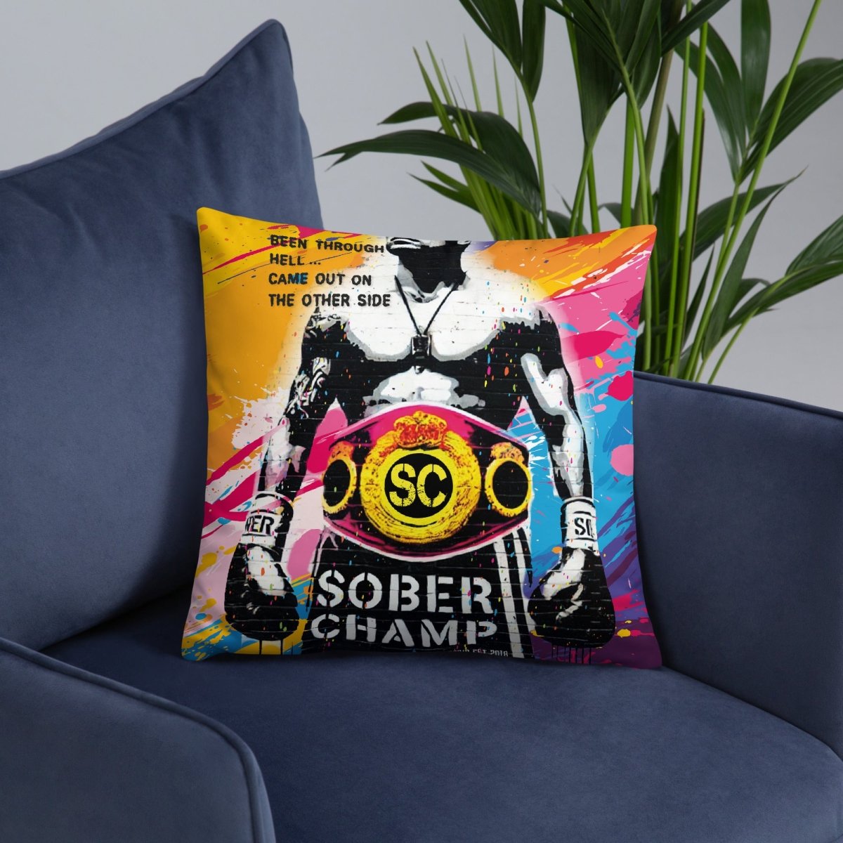 minimalist sober pillow product image