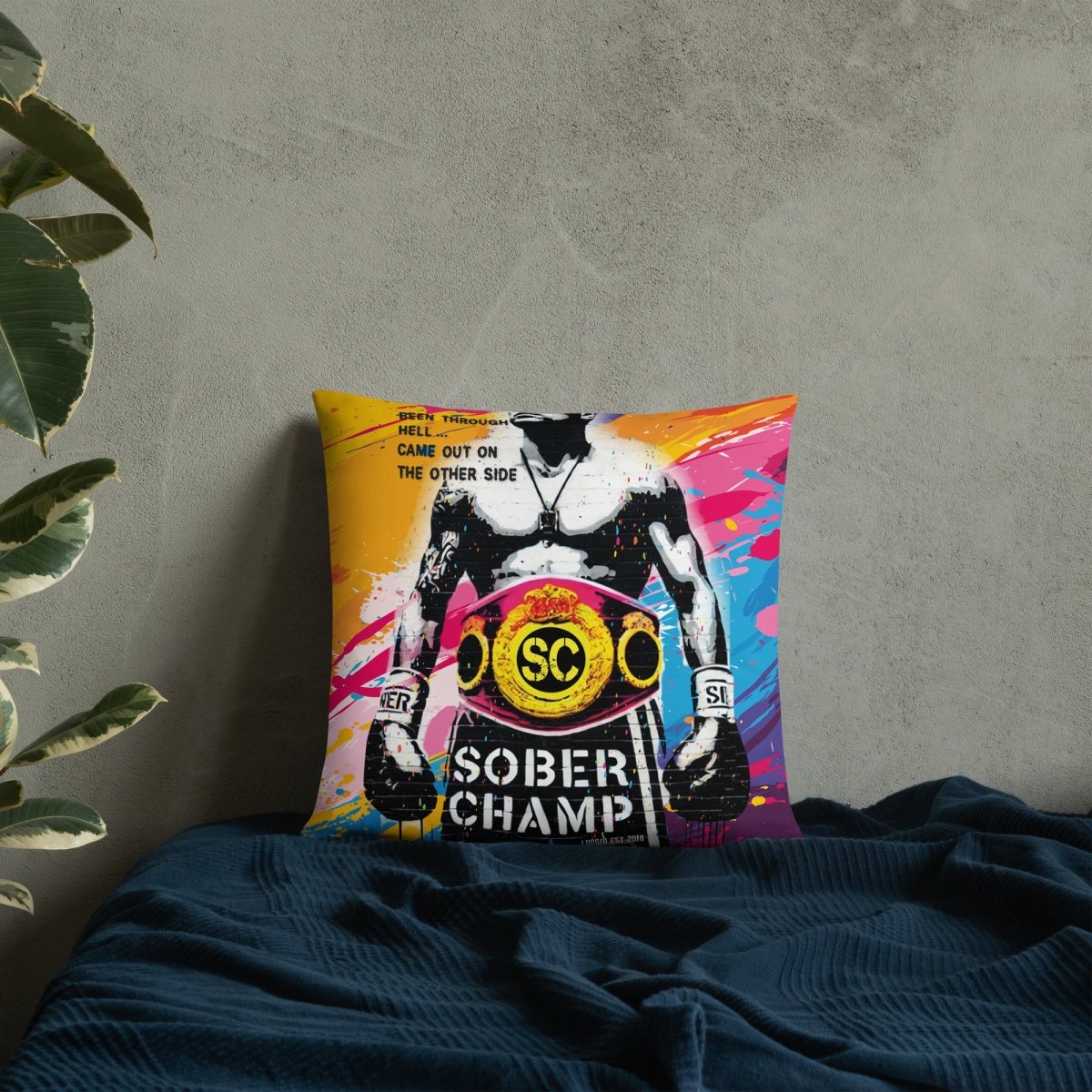 resilience inspired sober pillow