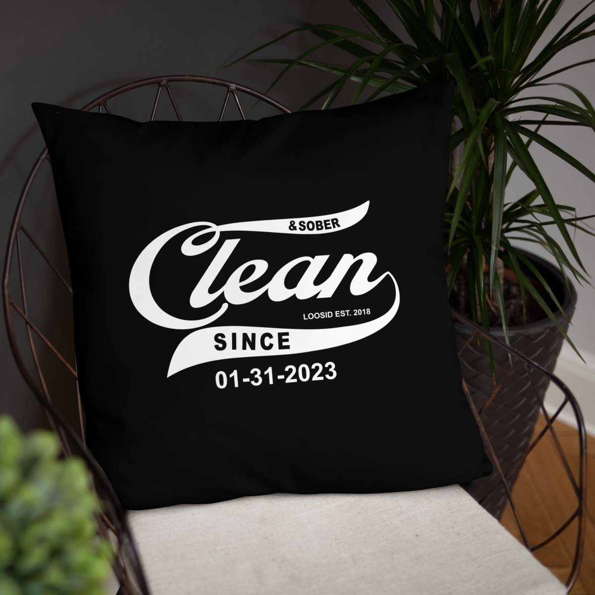 gift ready sober pillow display