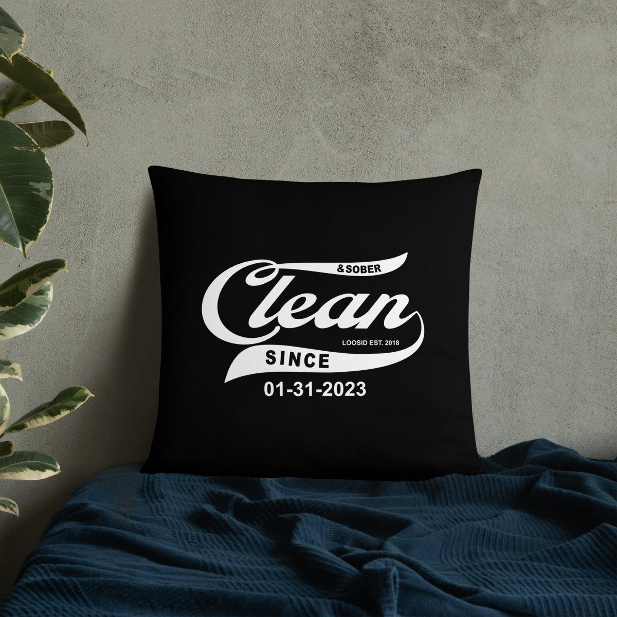 clean recovery sober pillow image