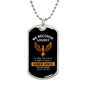 We Recover Loudly Dog Tag