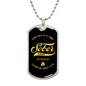 Mar Loosid Sober Since Dog Tag w/Personalized Sobriety Date