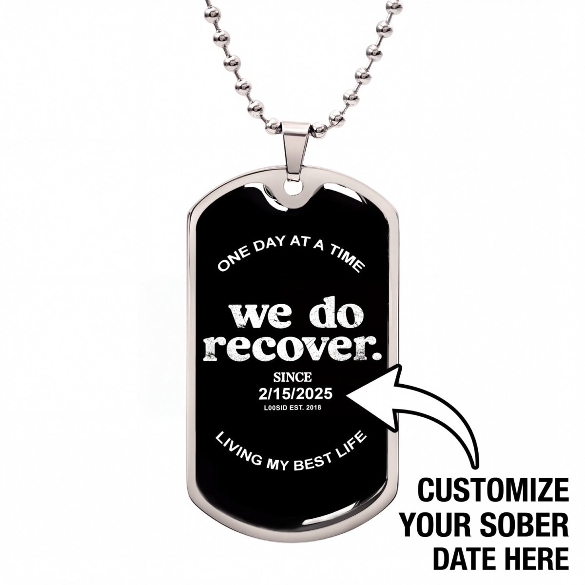 Sobriety Gift | We Do Recover Sober Jewelry