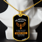 We Recover Loudly Dog Tag