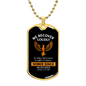 We Recover Loudly Dog Tag
