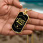 Mar Loosid Sober Since Dog Tag w/Personalized Sobriety Date