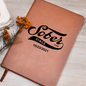 Sober Since Vegan leather Journal w/ Personalized Sobriety Date