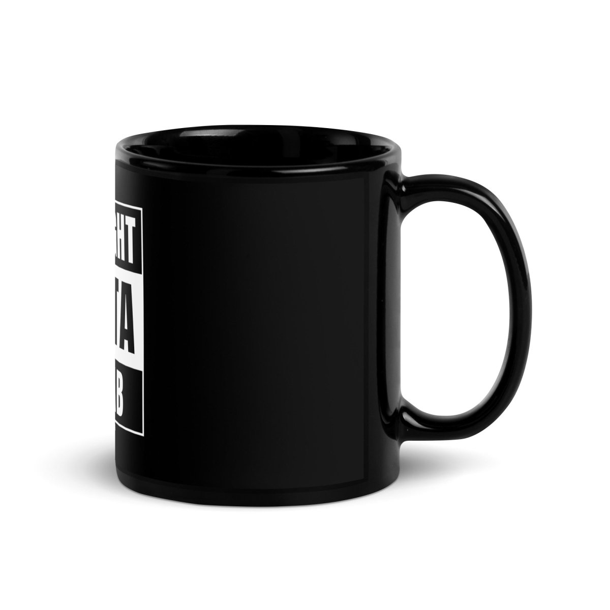 Straight Outta Rehab Sober Sober Coffee Mug close-up view (view 2)