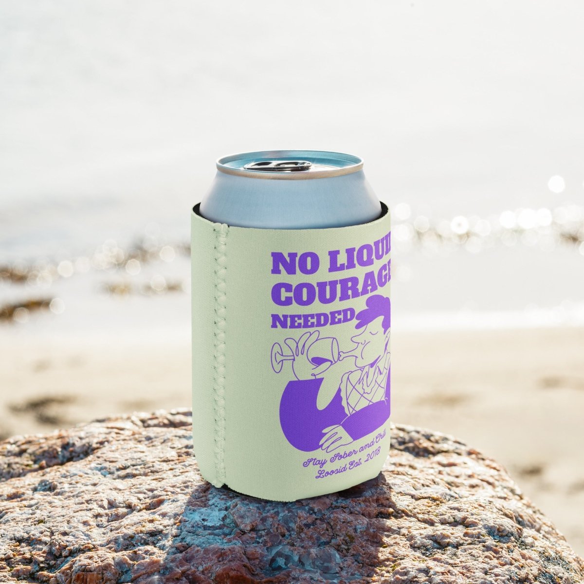 No Liquid Courage Can Cooler