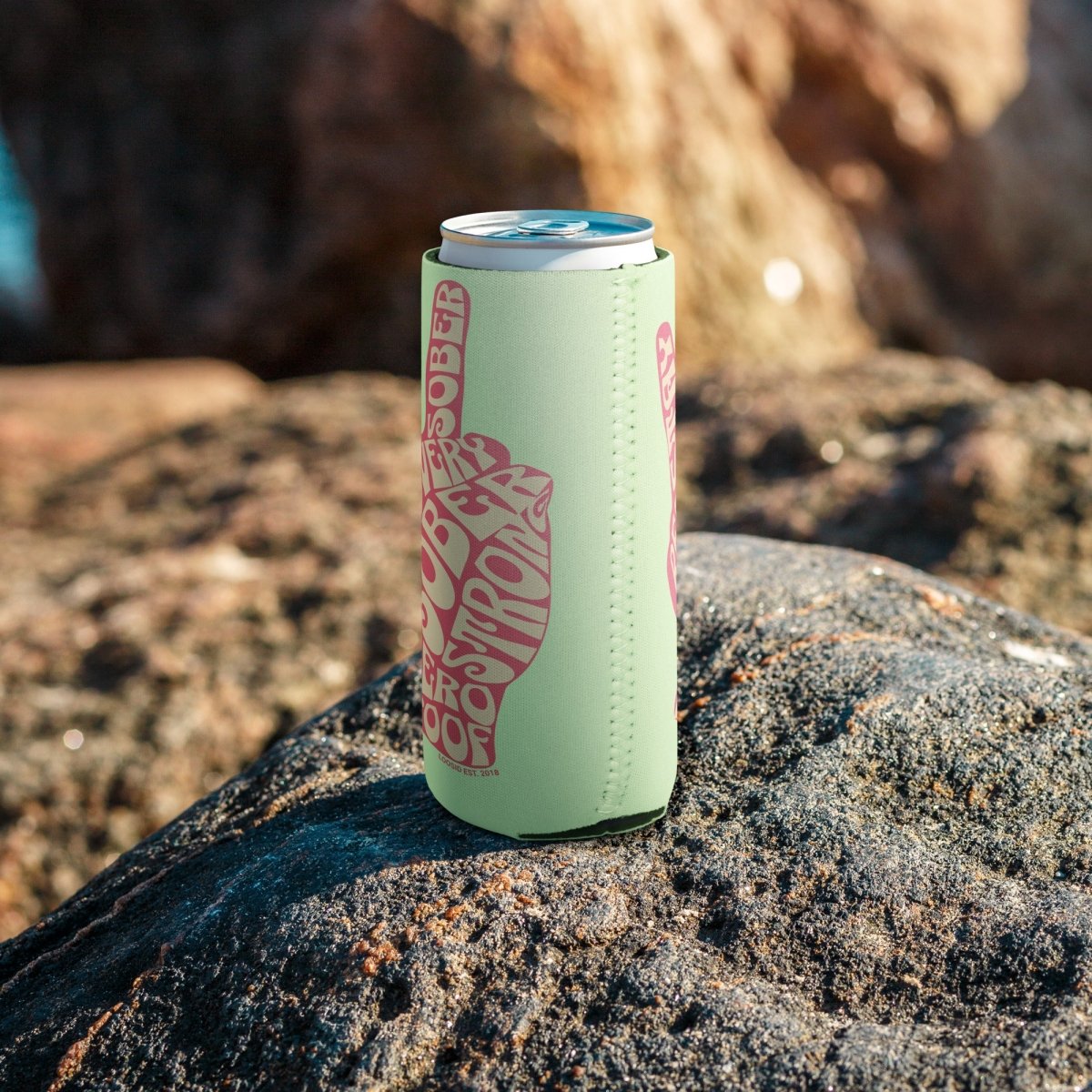 Peace & Sobriety Can Cooler