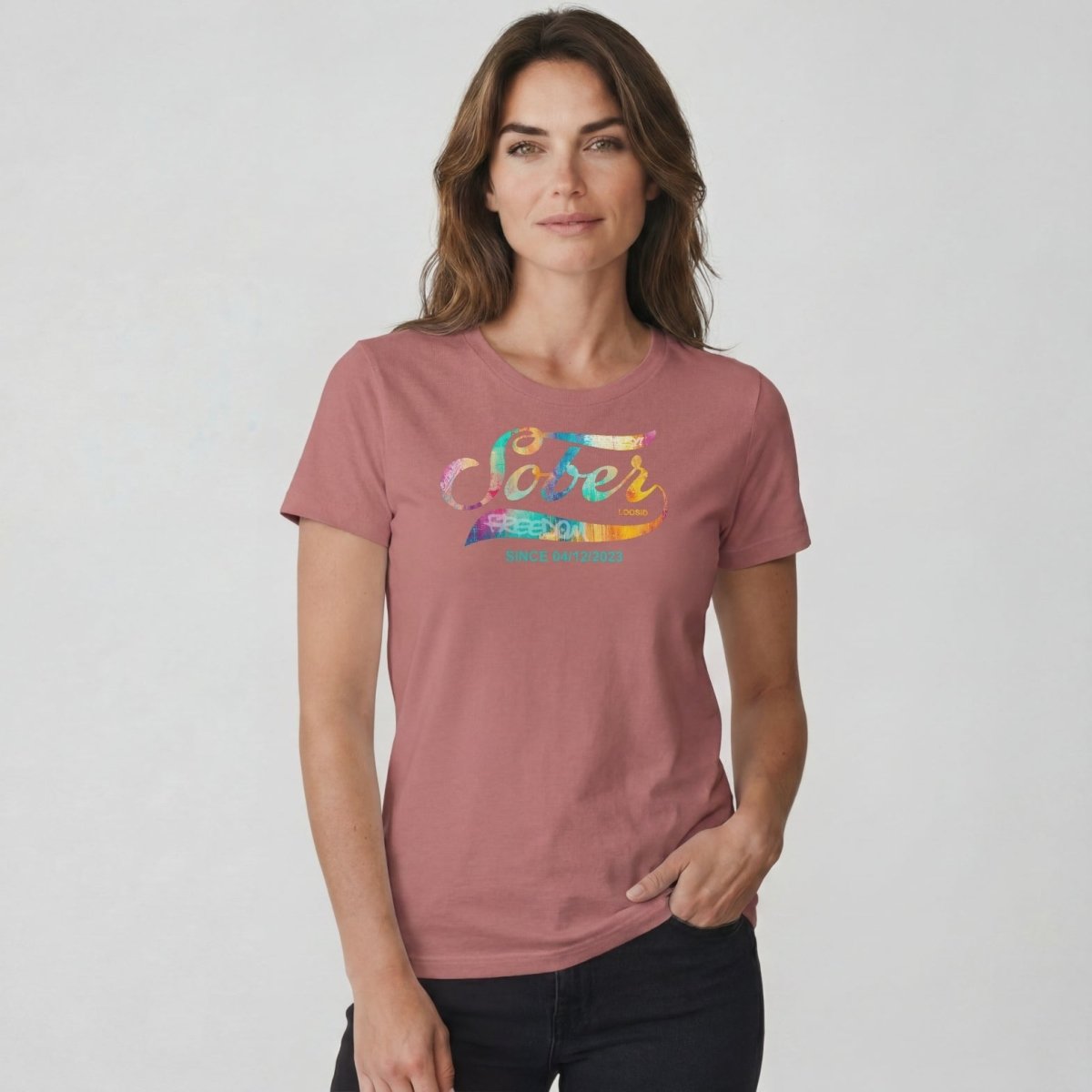 Sober T Shirt | Women's Sober Since Tee
