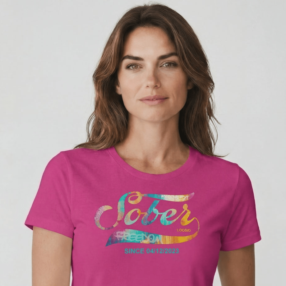Sober T Shirt | Women's Sober Since Tee