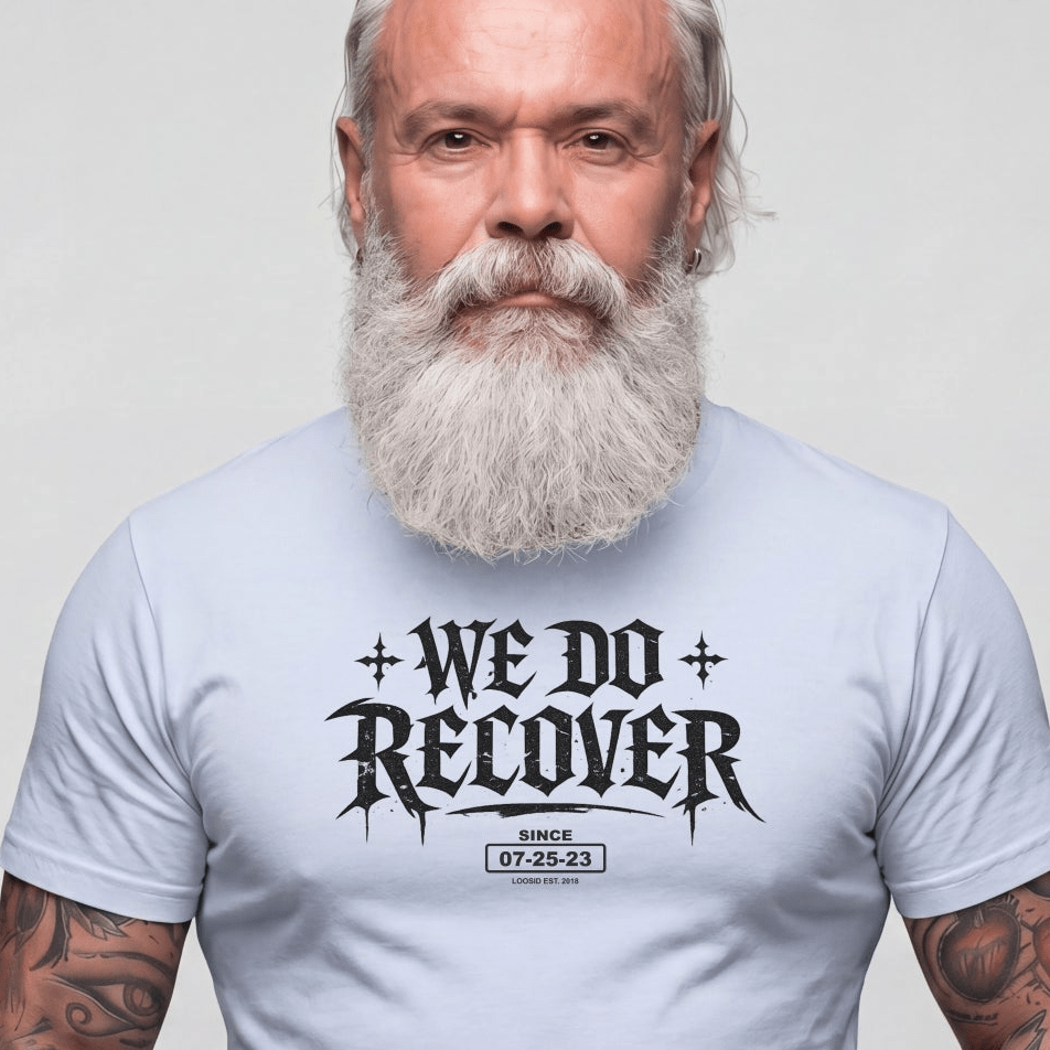 Sober T Shirt | Men's We Do Recover Tee