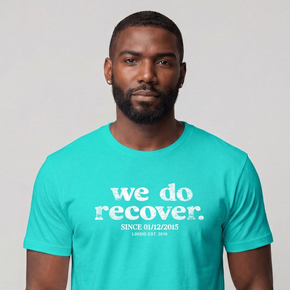 Sober T Shirt | Men's We Do Recover Tee