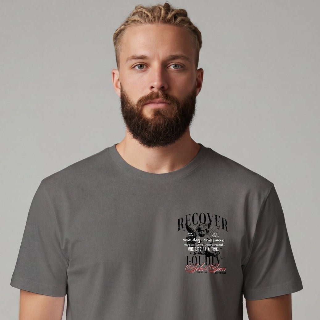 Recovery T Shirt | Men's Recover Loudly Limited-Edition
