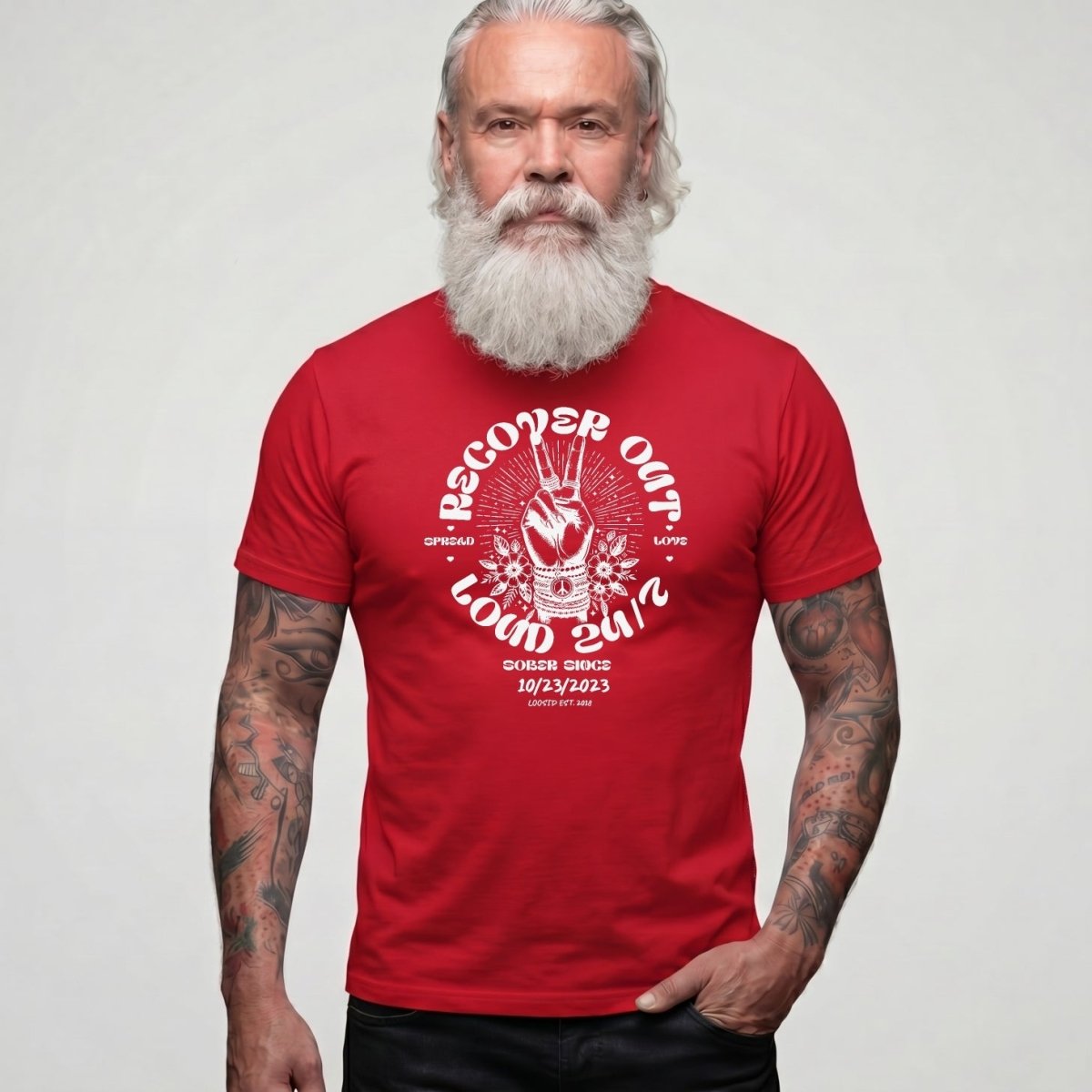 Sober T Shirt | Men's Recover Out Loud