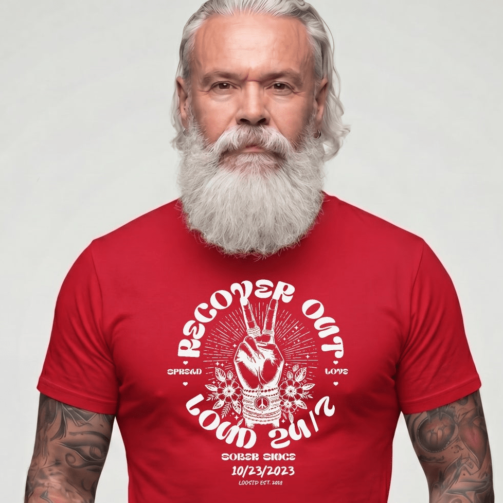 Sober T Shirt | Men's Recover Out Loud