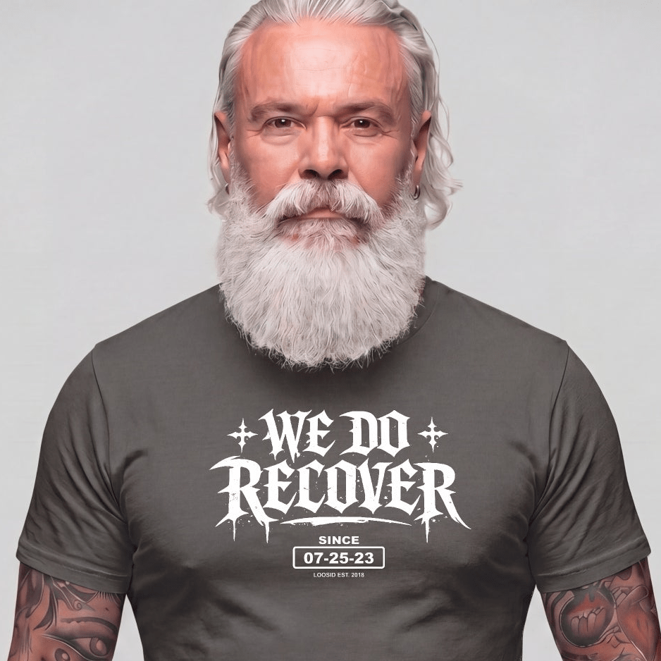 Sober T Shirt | Men's We Do Recover Tee