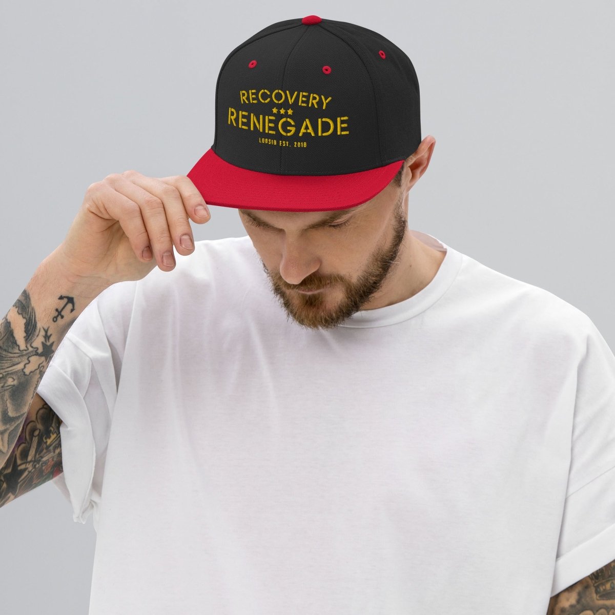 Renegade Snapback Sober Sober Hat side view (view 6)