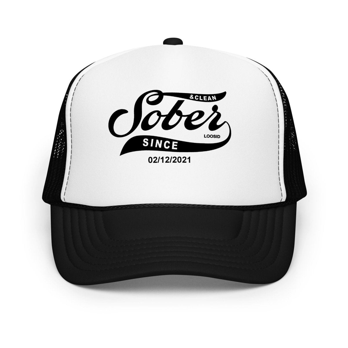 Personalized sobriety milestone Sober Hat with classic design