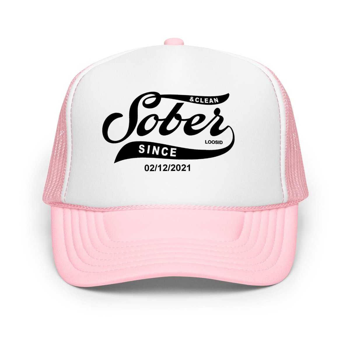 Sober Since Sober Hat side view (view 6)