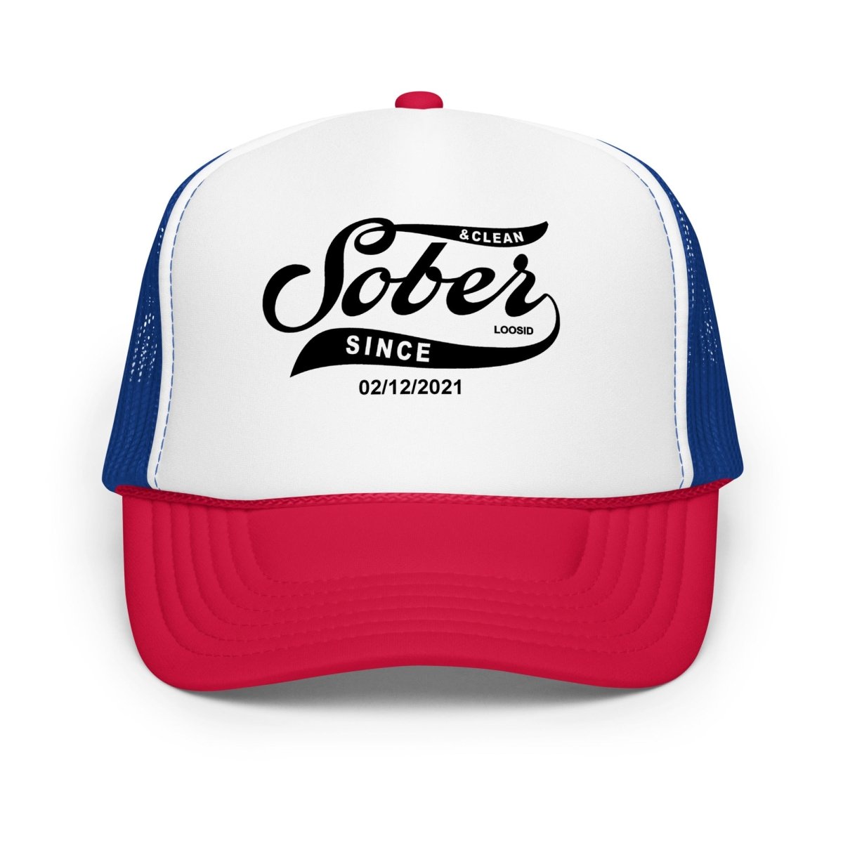 Modern snapback Sober Hat for meaningful recovery apparel