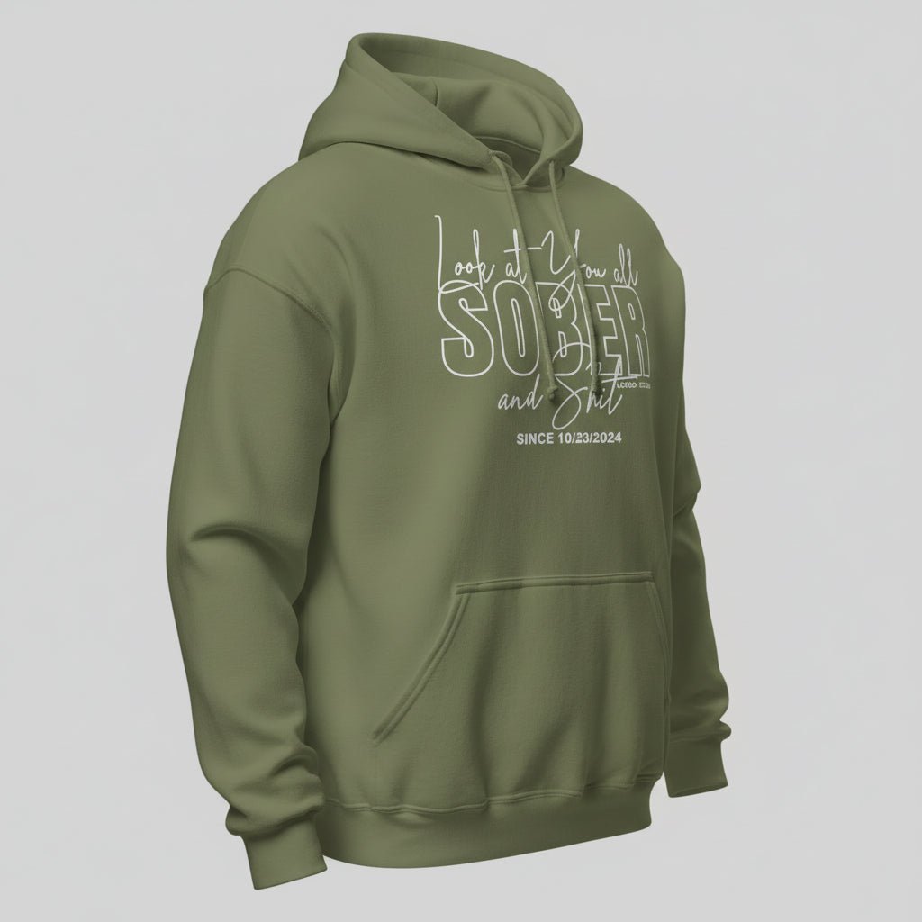 Look at You Sober Women's Personalized Hoodie