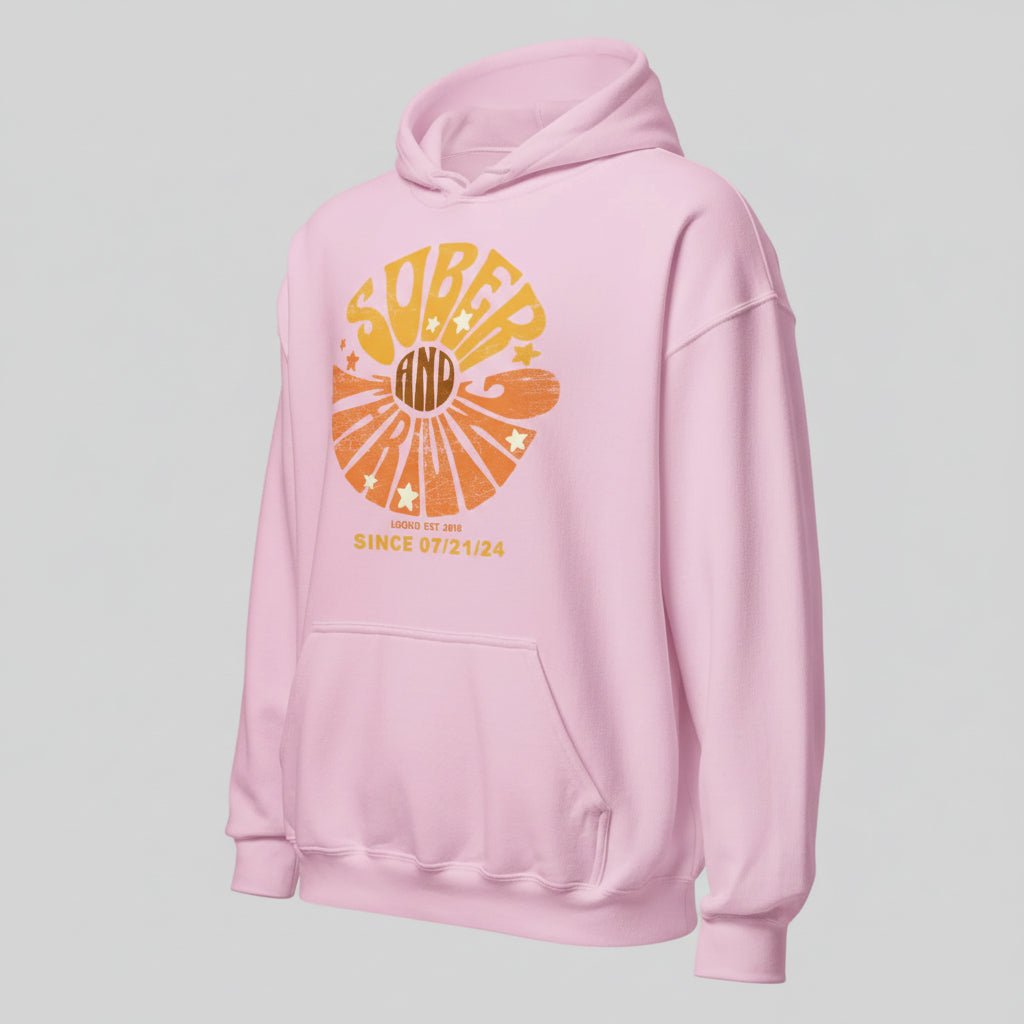 Sober & Thriving Women's Personalized Hoodie