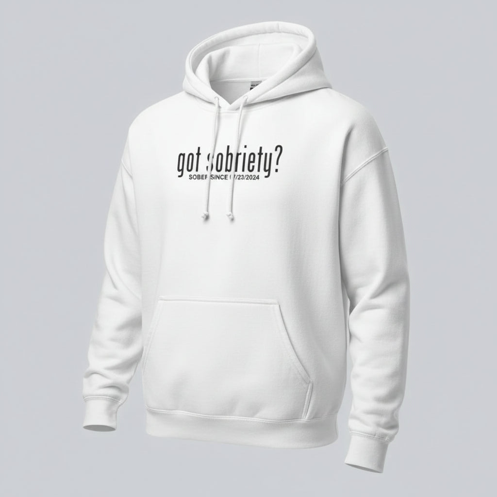 Recovery Hoodie | Women’s Got Sobriety Hoodie with Custom Date