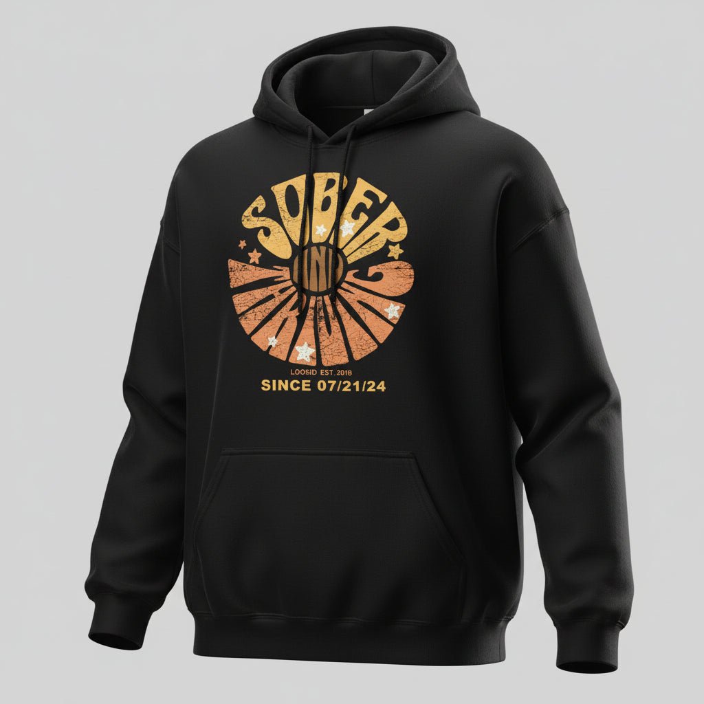 Sober & Thriving Women's Personalized Hoodie