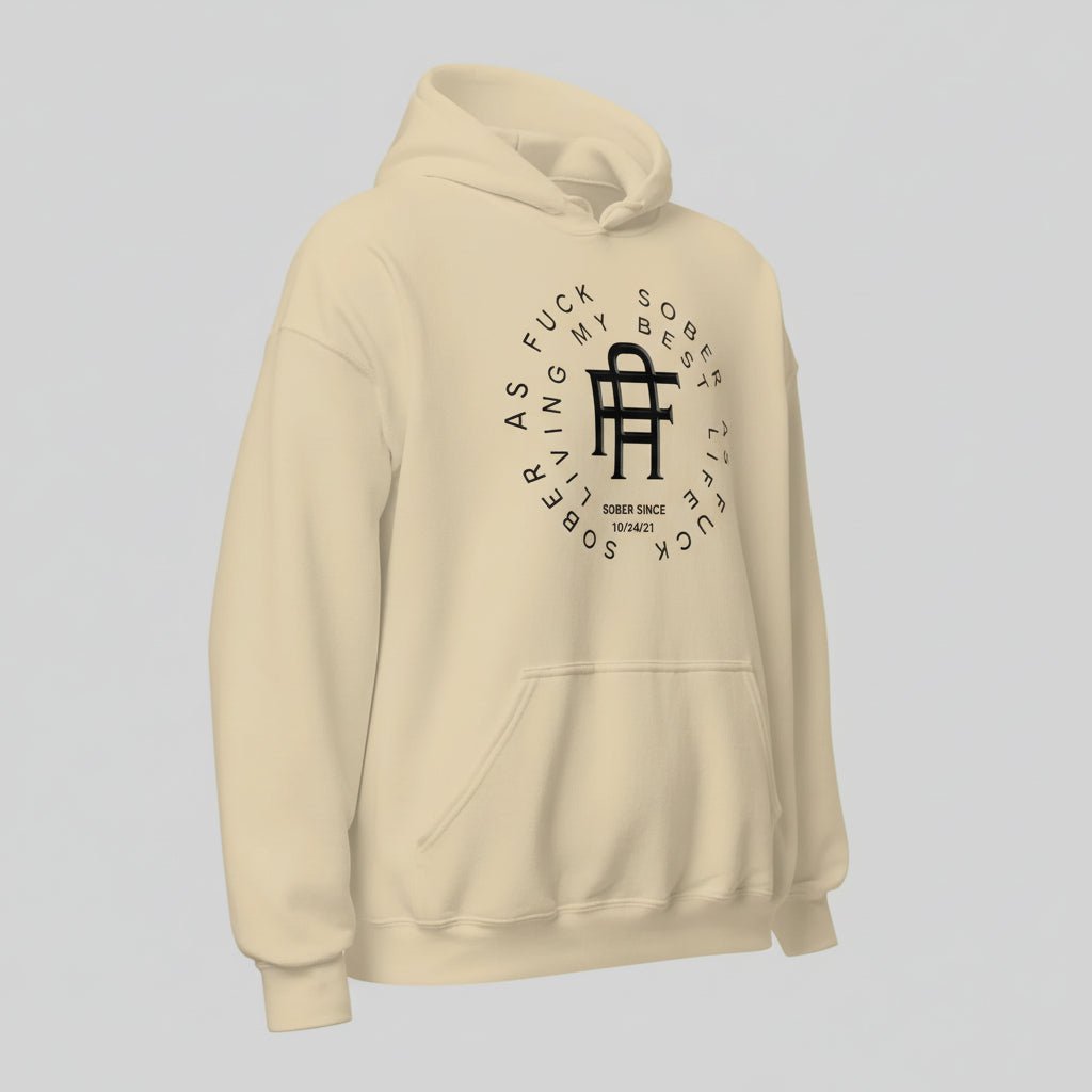 Living My Best Life Recovery Hoodie fit detail (view 19)