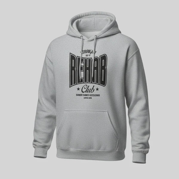 Recovery Hoodie | Women's Rehab Hoodie with Personalized Date