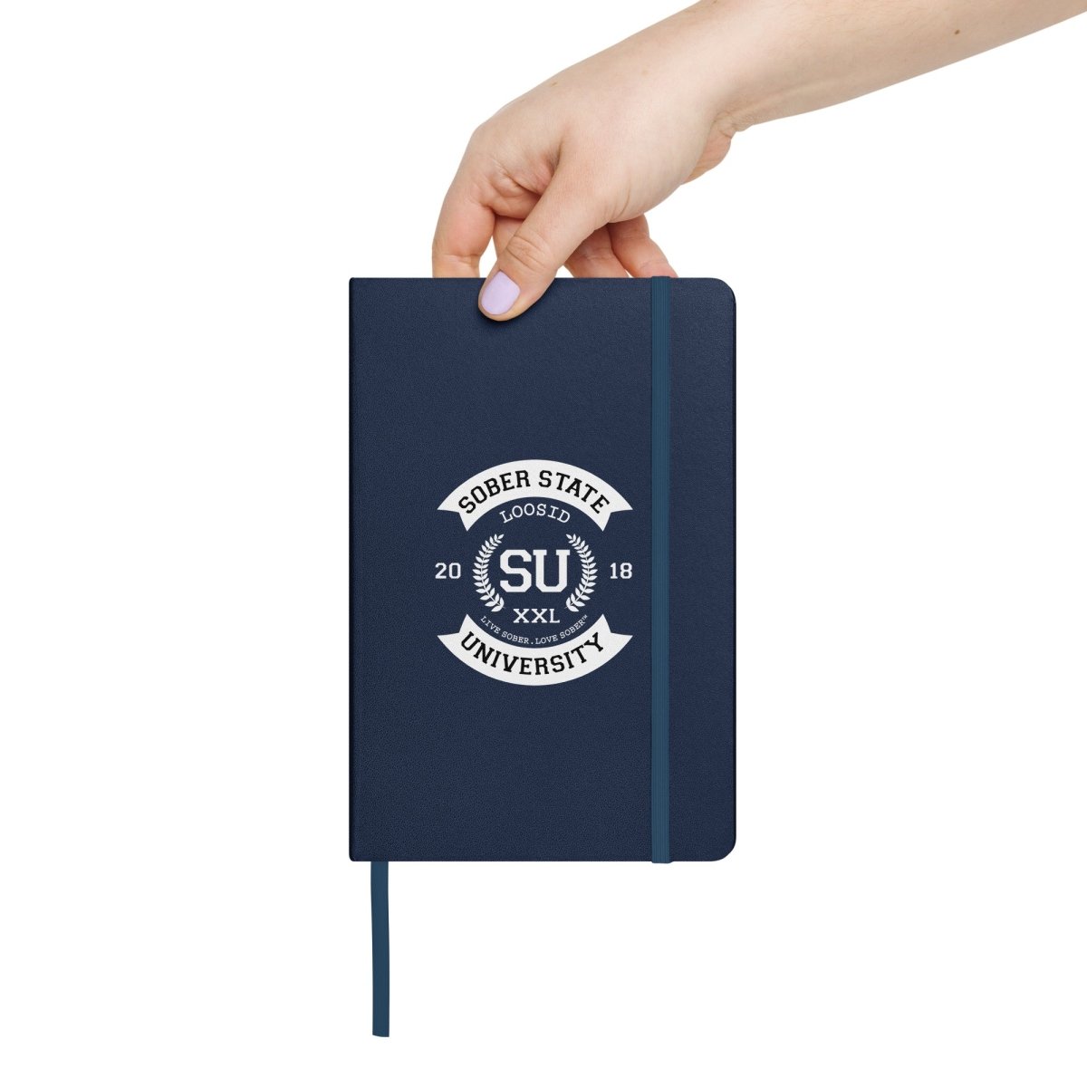 Sober State Hardcover Notebook