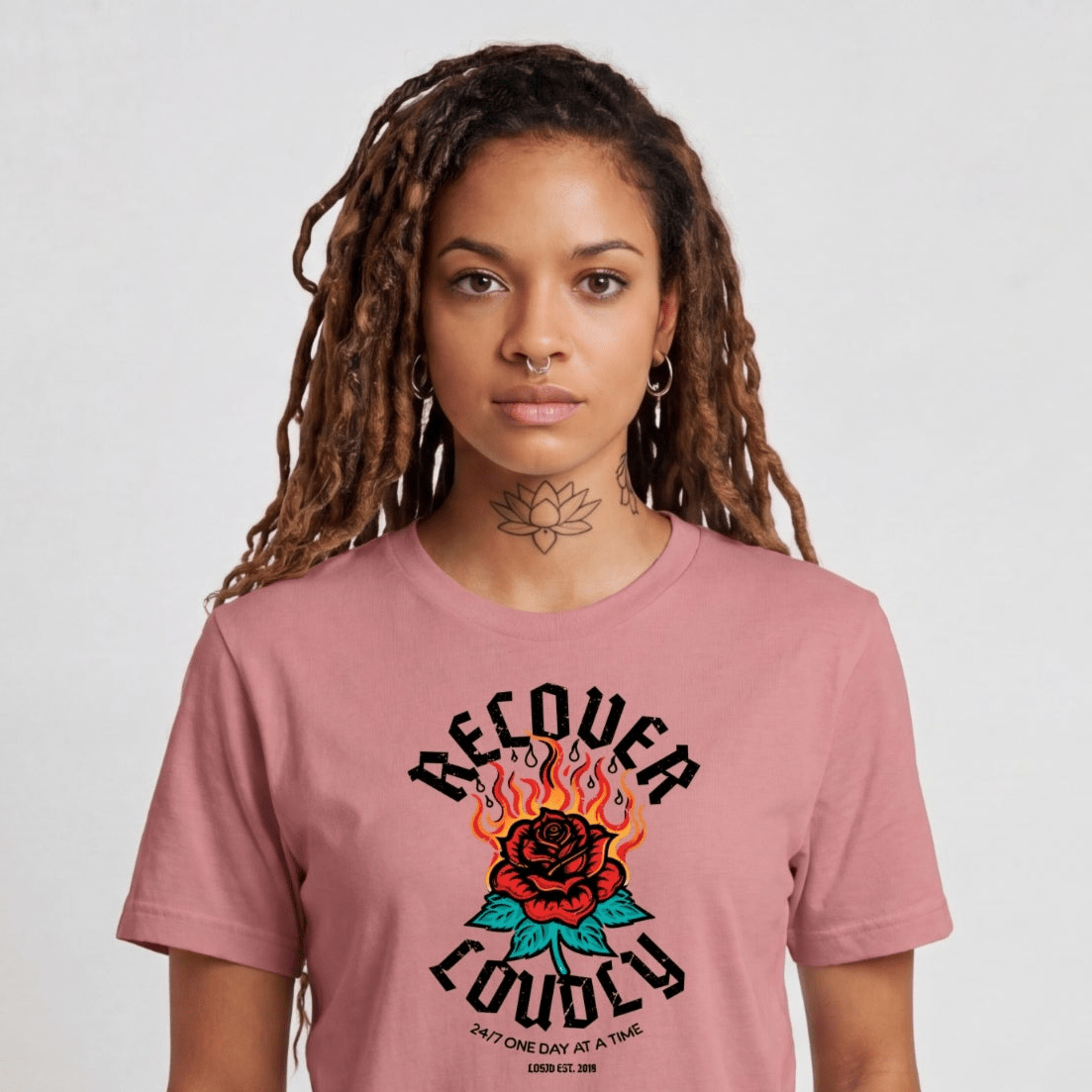 Sober T Shirt | Women's Recover Loudly