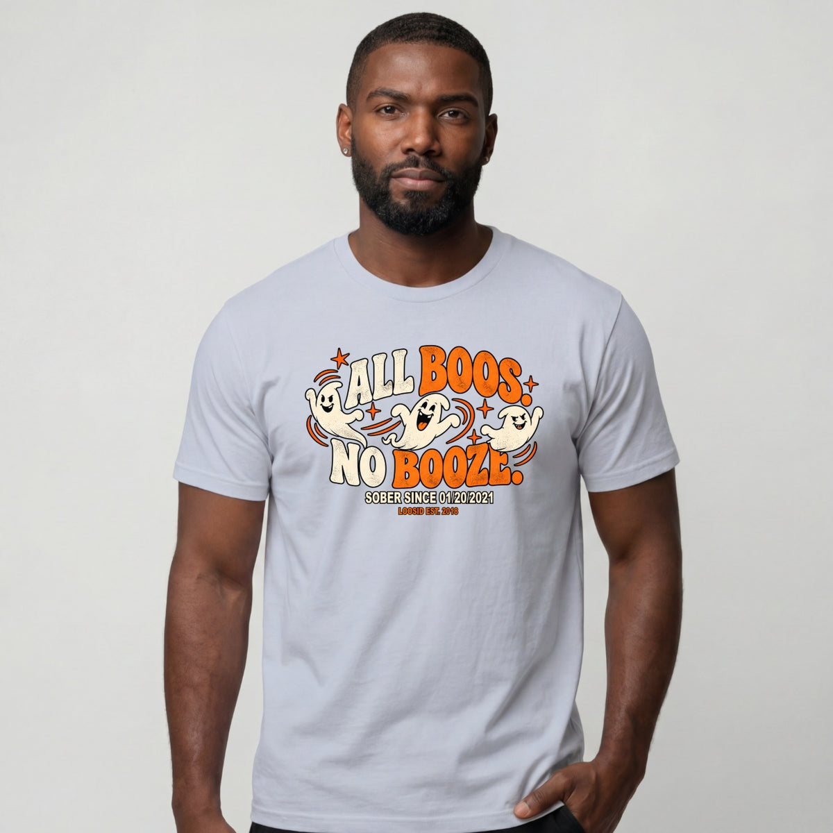 Sober T Shirt | Men's All Boos No Booze
