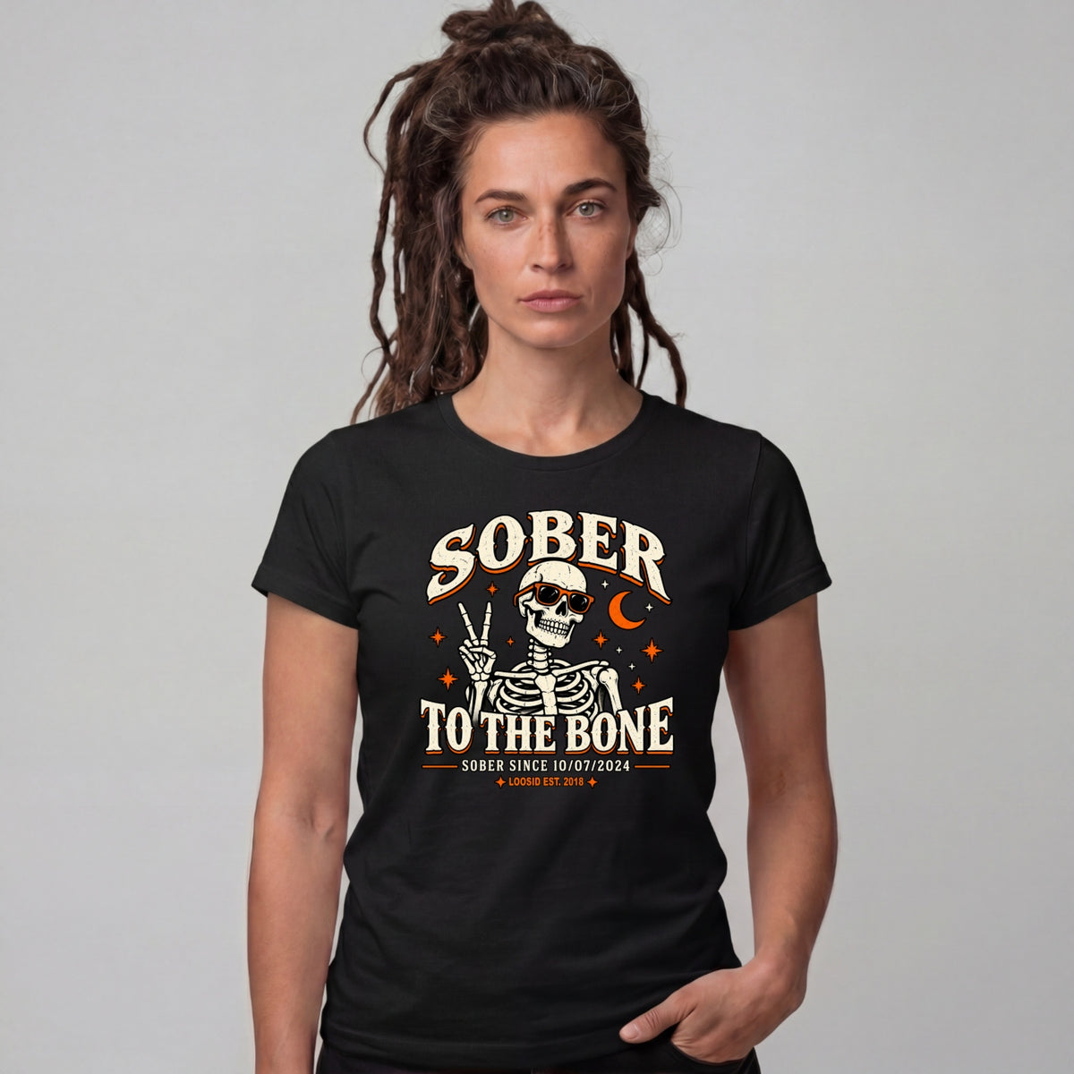 Sober T Shirt | Women's Sober to The Bone