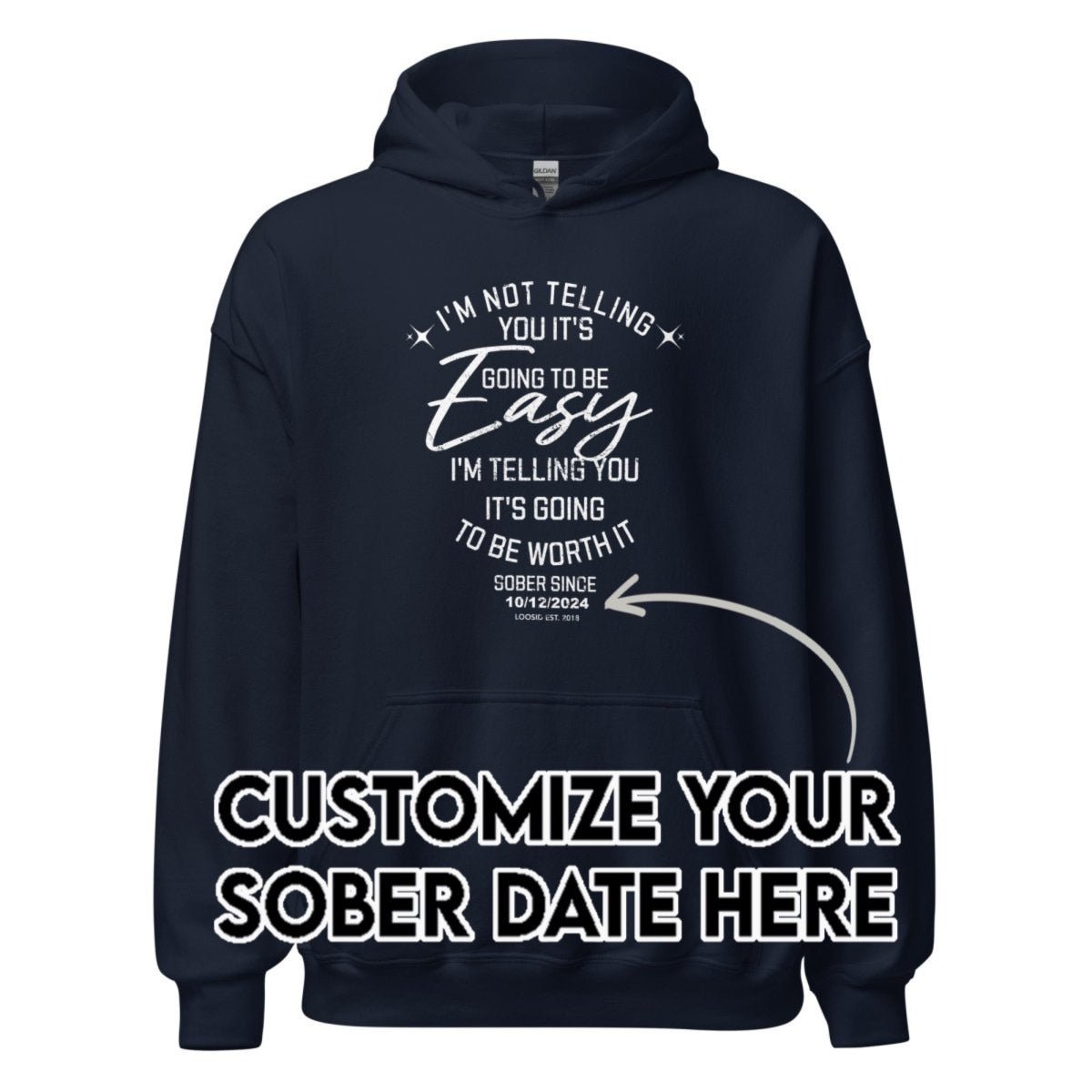 Recovery Hoodie | Unisex I'm Not Telling
