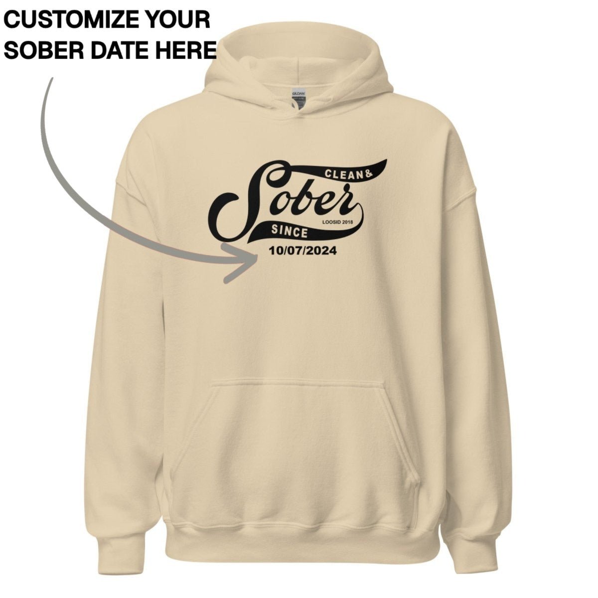 Recovery Hoodie | Men's Sober Since