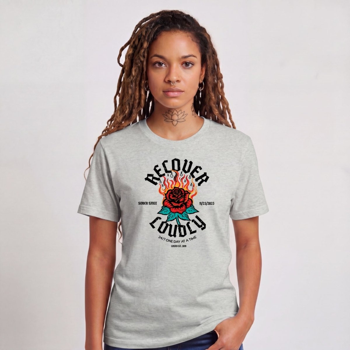 Sober T Shirt | Women's Recover Loudly