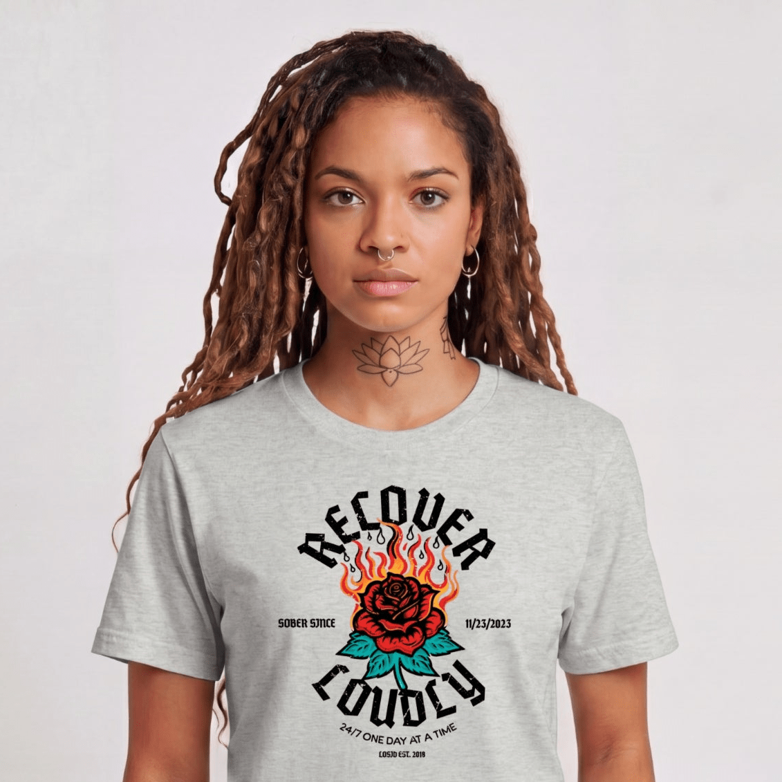 Sober T Shirt | Women's Recover Loudly