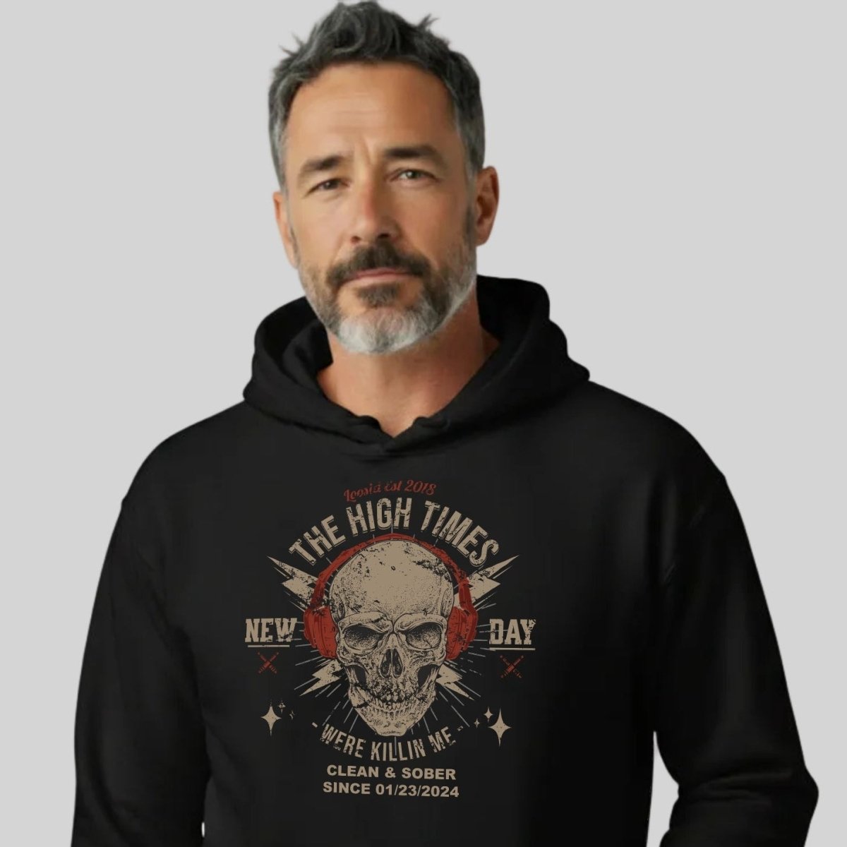 High Times Recovery Hoodie close-up view (view 2)