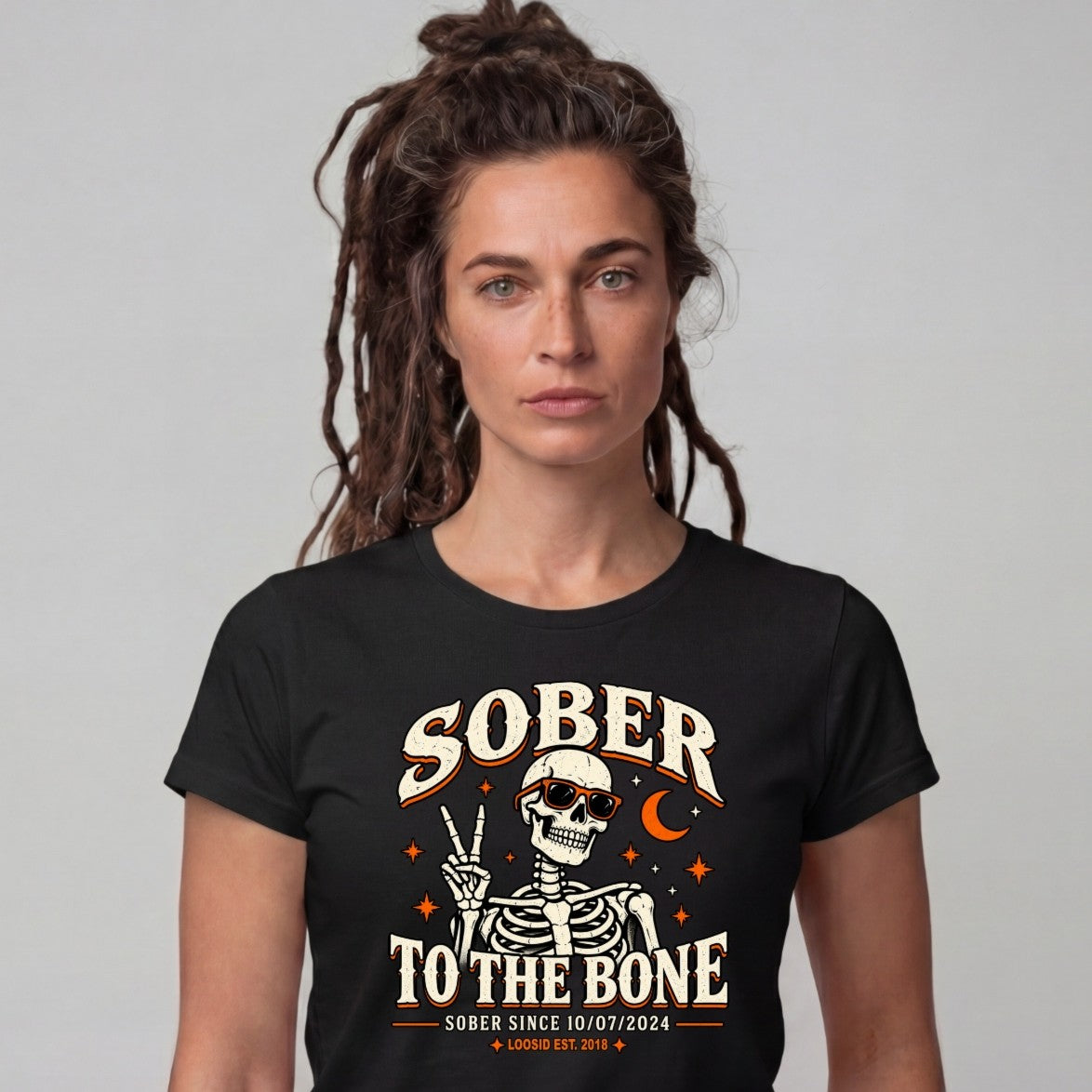 Sober T Shirt | Women's Sober to The Bone