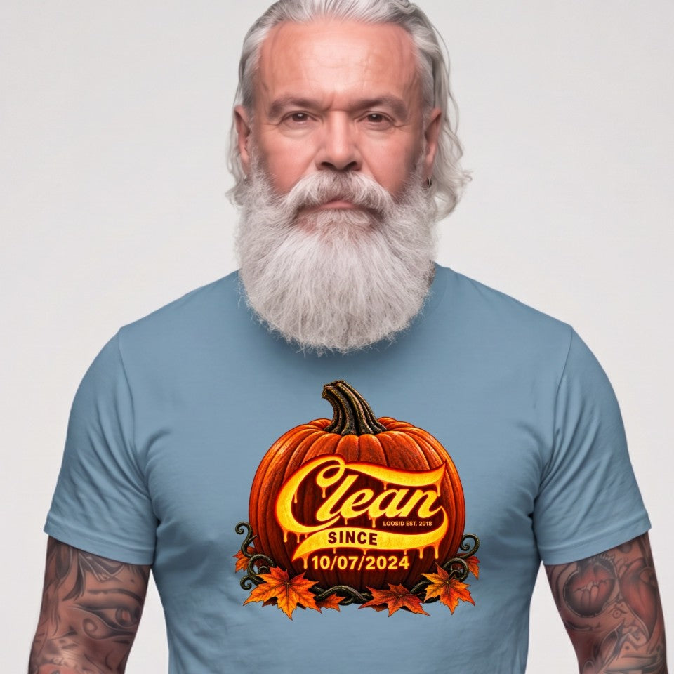 Clean T Shirt | Men's Clean Since Pumpkin