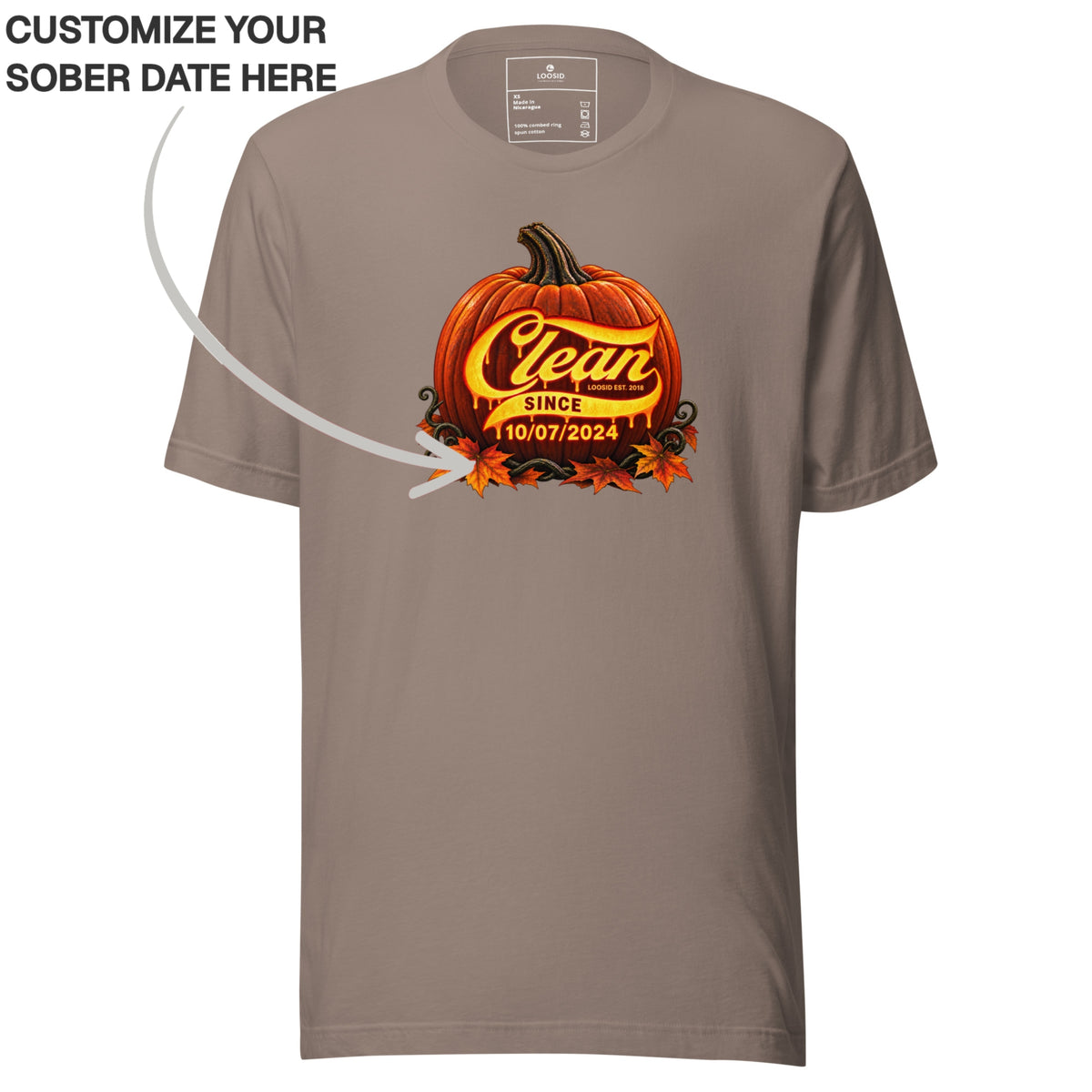 Clean T Shirt | Women's Clean Since Pumpkin