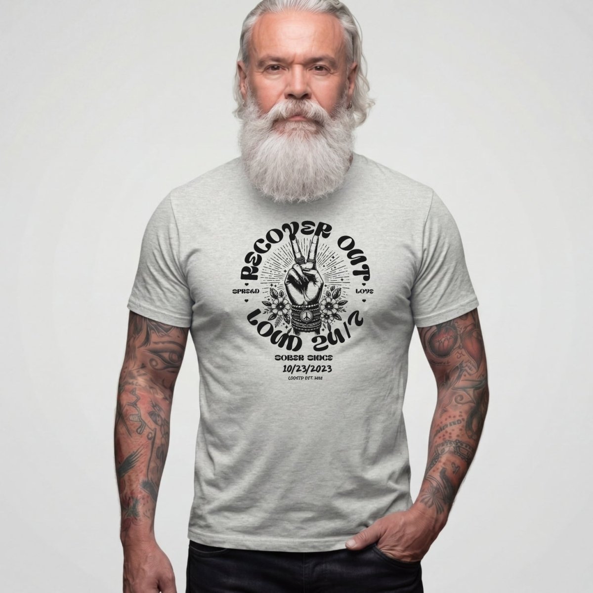 Sober T Shirt | Men's Recover Out Loud