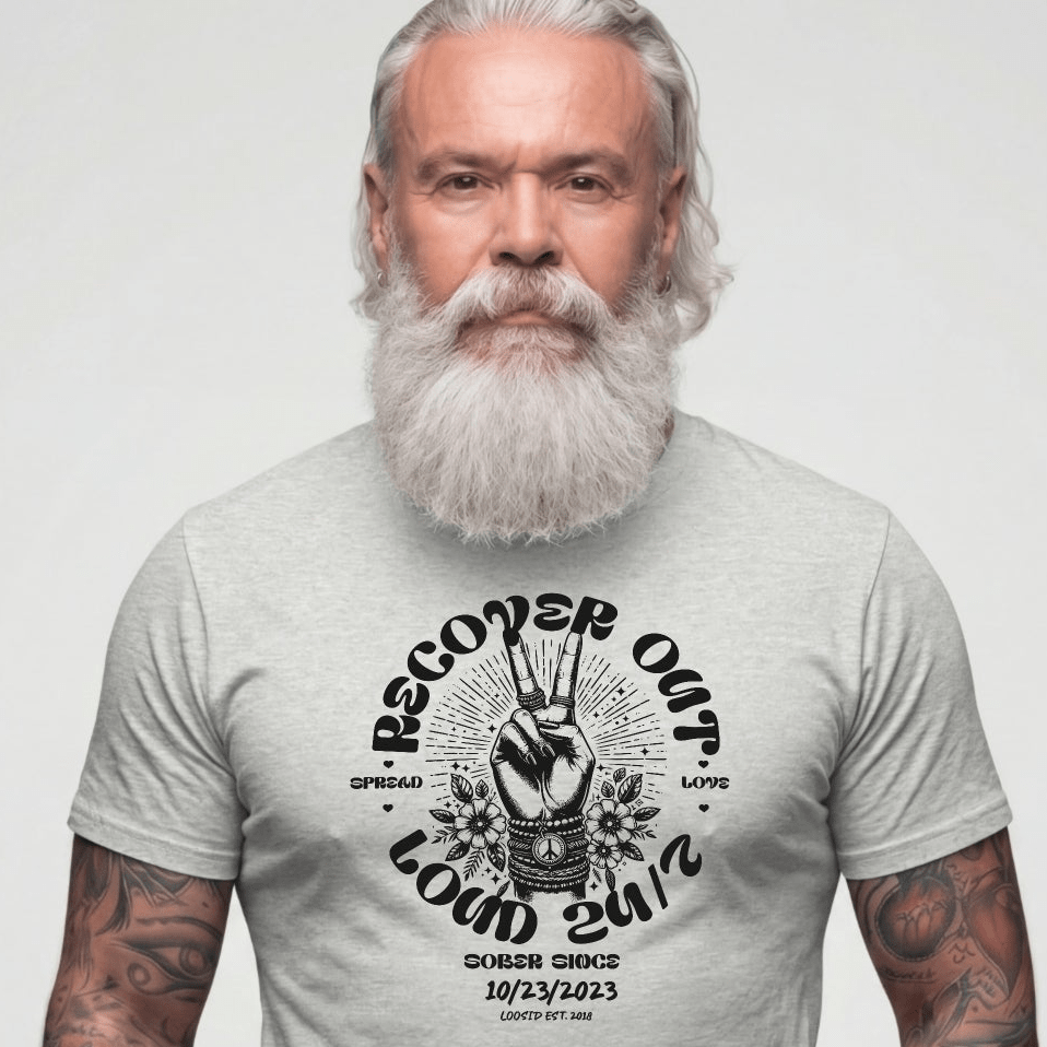 Sober T Shirt | Men's Recover Out Loud