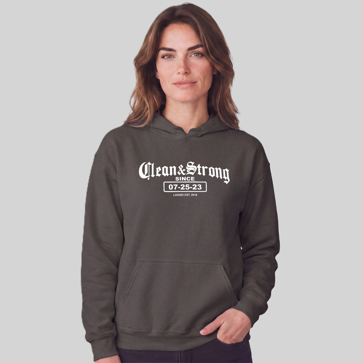 Recovery Hoodie | Women's Old School Clean & Strong
