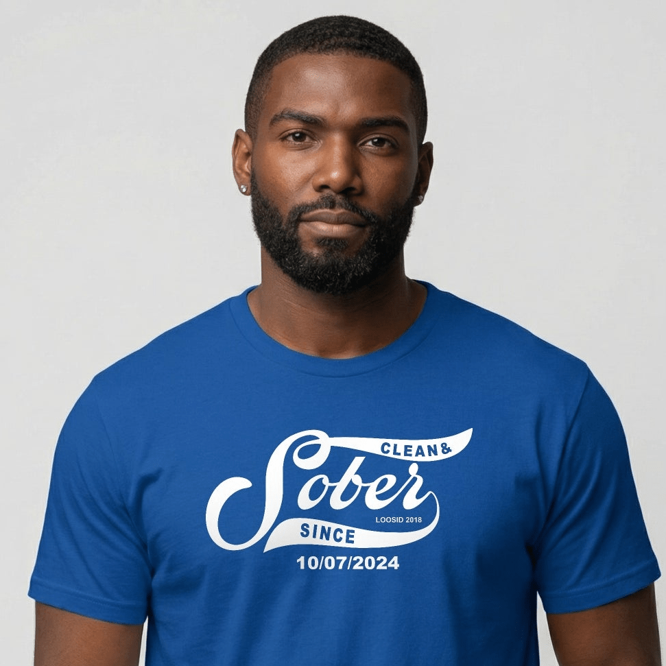 Sober T Shirt | Personalized Sober Since Shirt with Custom Date