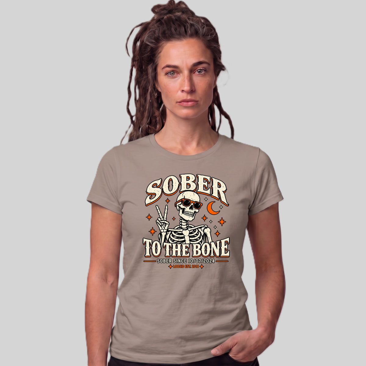 Sober T Shirt | Women's Sober to The Bone