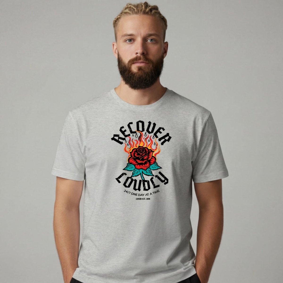 Sober T Shirt | Men's Recover Loudly
